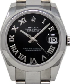 Popular Fake Rolex Lady-datejust 178240 Caliber 2235 Automatic Movement 31mm Steel Case Womens Watch