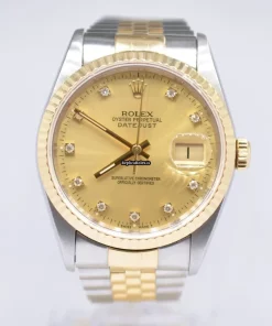 Fantastic Replica Rolex Datejust 16233 Caliber 3135 Automatic Movement 36mm Steel Case Mens/unisex Watch
