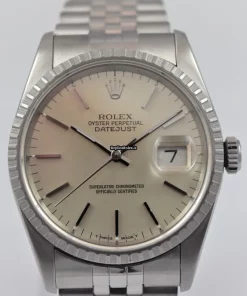 Defect Replica Rolex Datejust 16220 Caliber 3135 Automatic Movement 36mm Steel Case Mens/unisex Watch