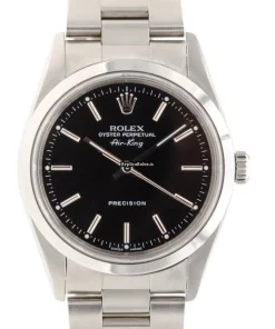 Fabulous Fake Rolex Air King Precision 14000m Caliber 3130 Automatic Movement 34mm Steel Case Mens/unisex Watch