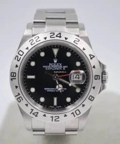 Top Replica Rolex Explorer II 16570 Caliber 3185 Automatic Movement 40mm Steel Case Mens/unisex Watch