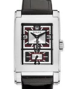 Fabulous Replica Rolex Cellini Prince Sep-43 Manual Winding Movement 47x28mm White Gold Case Mens/unisex Watch