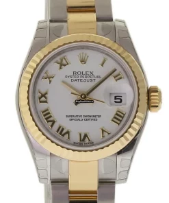 Trustworthy Copies Rolex Lady-datejust 179173 Caliber 2235 Automatic Movement 26mm Steel Case Womens Watch