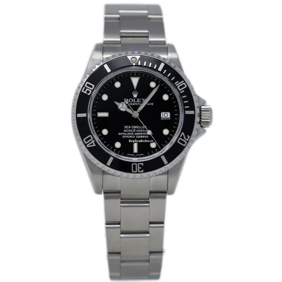 1:1 Replica Rolex Sea-dweller 4000 16600 Caliber 3135 Automatic Movement 40mm Steel Case Mens/unisex Watch - Image 2
