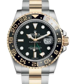 Superior Replica Rolex Gmt-master II 116713ln Caliber 3186 Automatic Movement 40mm Gold/steel Case Mens/unisex Watch
