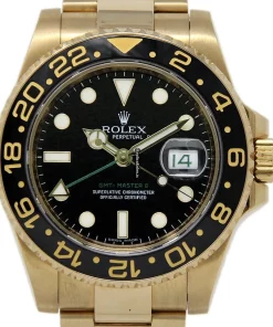 Fantastic Clone Rolex Gmt-master II 116718 Caliber 3186 Automatic Movement 40mm Yellow Gold Case Mens/unisex Watch