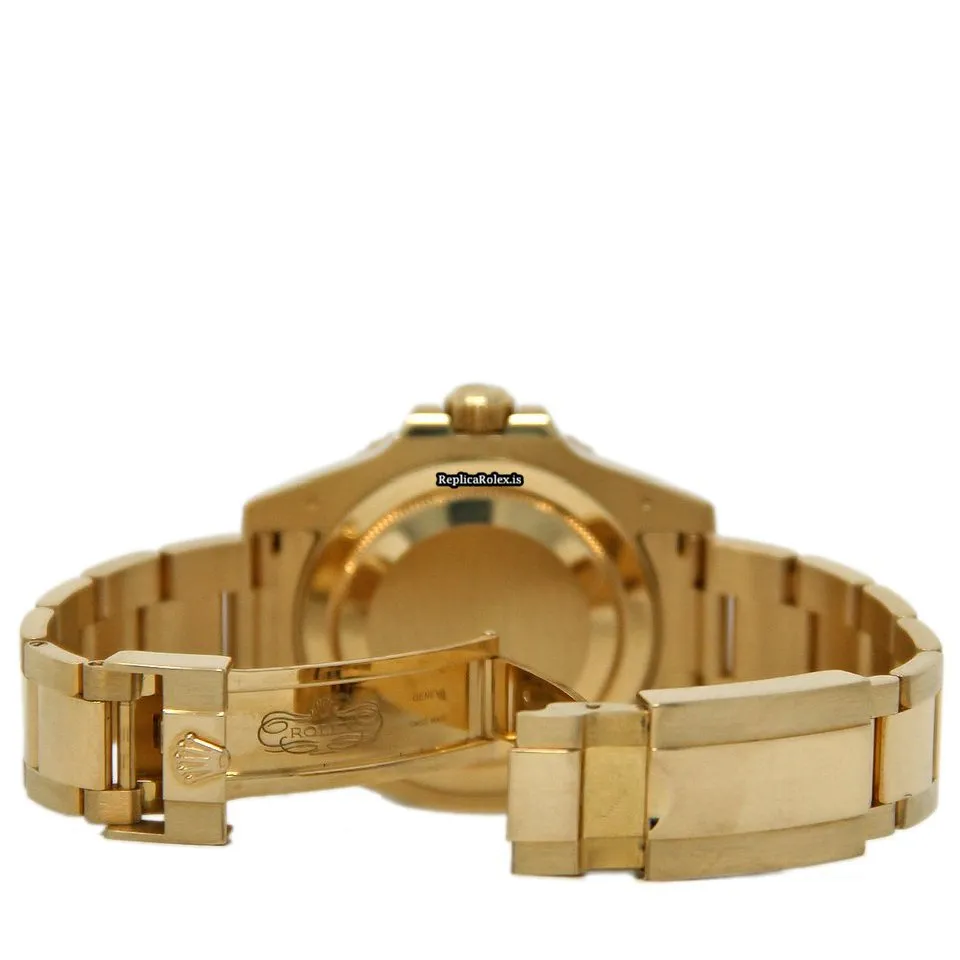 Fantastic Clone Rolex Gmt-master II 116718 Caliber 3186 Automatic Movement 40mm Yellow Gold Case Mens/unisex Watch - Image 4