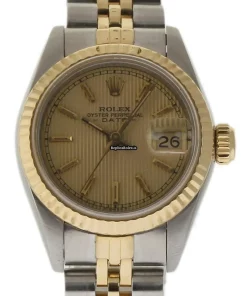 Exquisite Replica Rolex Lady-datejust 69173 Automatic Movement 26mm Steel Case Womens Watch