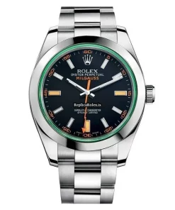 Exquisite Fake Rolex Milgauss 116400gv Caliber 3131 Automatic Movement 40mm Steel Case Mens/unisex Watch