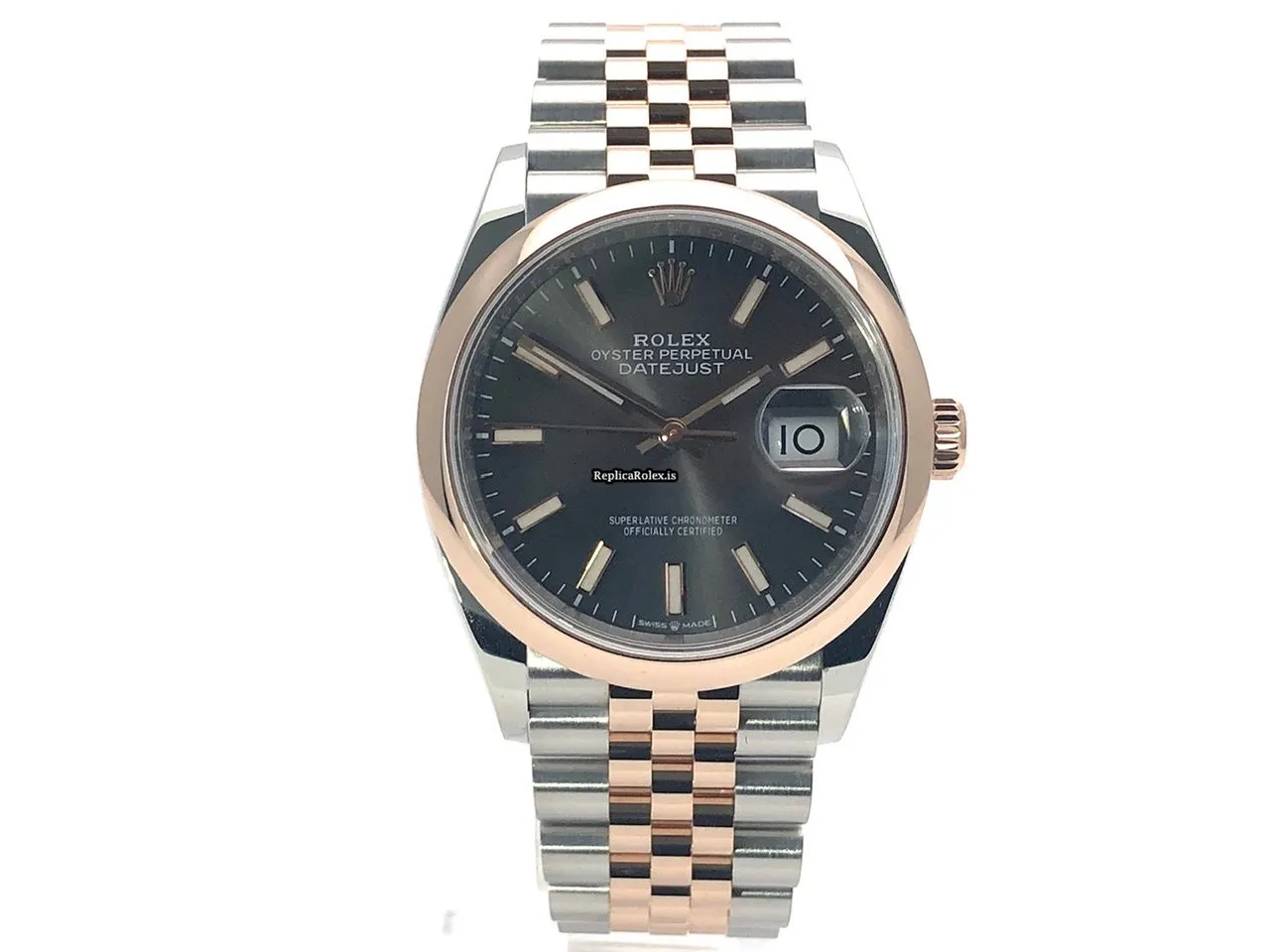 Lovely Fake Rolex Datejust 126201 Caliber 3235 Automatic Movement 36mm Gold/steel Case Mens/unisex Watch