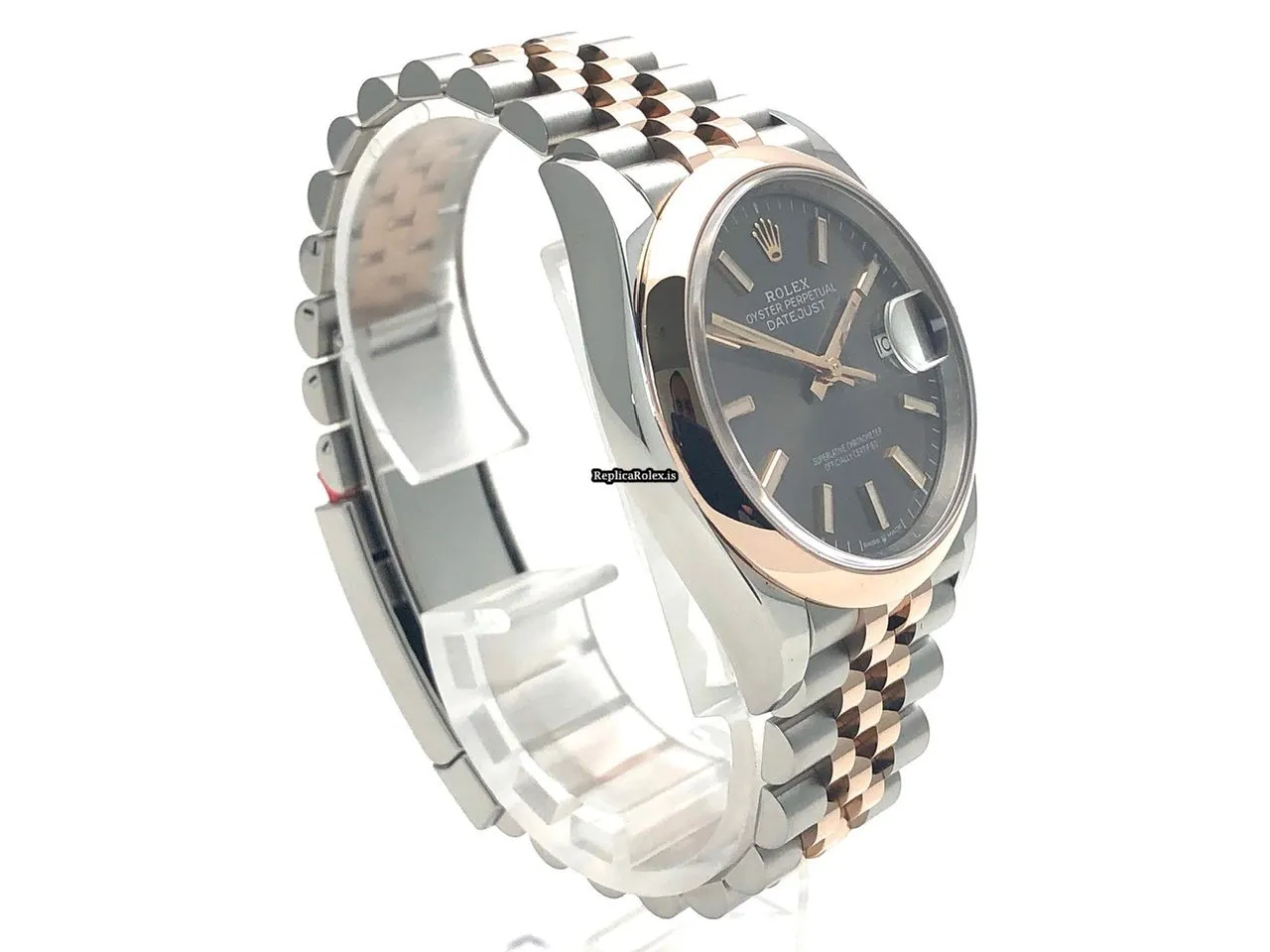 Lovely Fake Rolex Datejust 126201 Caliber 3235 Automatic Movement 36mm Gold/steel Case Mens/unisex Watch - Image 2