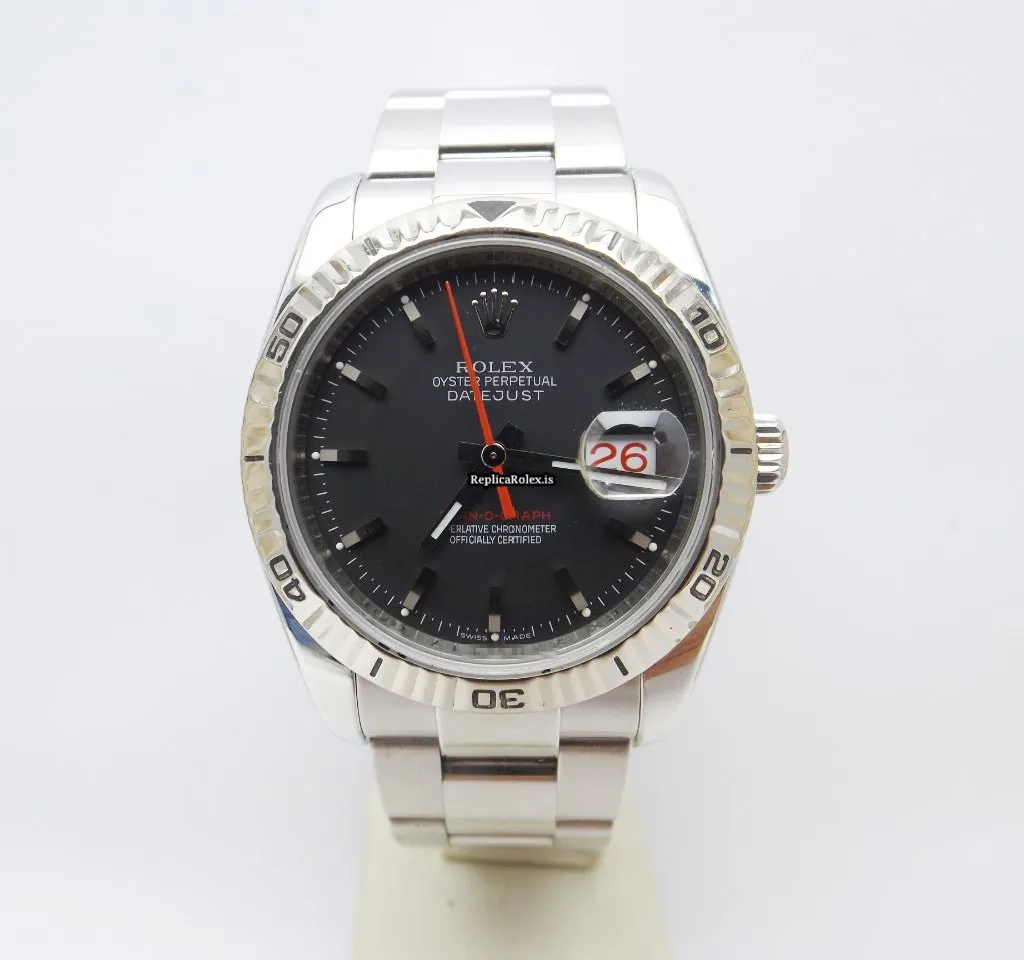 Excellent Replica Rolex Datejust Turn-o-graph 116264 Caliber 3135 Automatic Movement 36mm Steel Case Mens/unisex Watch