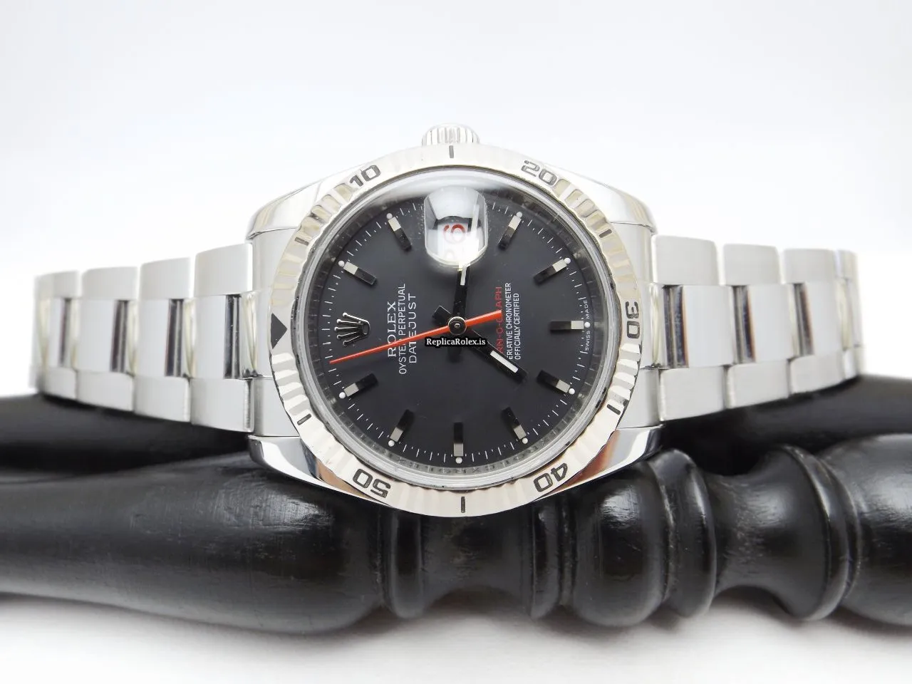 Excellent Replica Rolex Datejust Turn-o-graph 116264 Caliber 3135 Automatic Movement 36mm Steel Case Mens/unisex Watch - Image 9