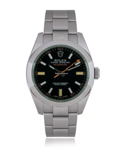 Superb Replica Rolex Milgauss 116400gv Automatic Movement 40mm Steel Case Mens/unisex Watch