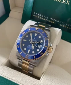 Cheap Copy Rolex Submariner Date 126613lb Caliber 3235 Automatic Movement 41mm Gold/steel Case Mens/unisex Watch