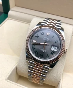 Design Fake Rolex Datejust II 126331 Caliber 3235 Automatic Movement 41mm Gold/steel Case Mens/unisex Watch