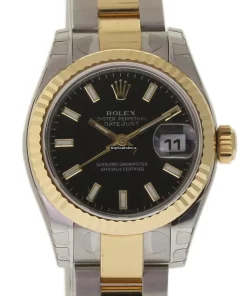 Fantastic Replica Rolex Lady-datejust 179173 Caliber 2235 Automatic Movement 26mm Steel Case Womens Watch