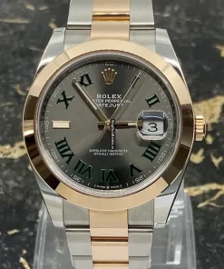 Luxury Fake Rolex Datejust 126301 Caliber 3235 Automatic Movement 41mm Gold/steel Case Mens/unisex Watch