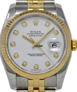Luxury Replica Rolex Datejust 116233 Automatic Movement 36mm Steel Case Mens/unisex Watch