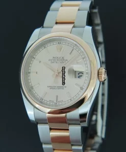 Excellent Fake Rolex Datejust 116201 Automatic Movement 36mm Gold/steel Case Mens/unisex Watch