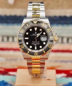 Defect Fake Rolex Sea-dweller 126603 Caliber 3235 Automatic Movement 43mm Gold/steel Case Mens/unisex Watch