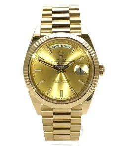 High Quality Replica Rolex Day-date 40 228238 Caliber 3255 Automatic Movement 40mm Yellow Gold Case Mens/unisex Watch