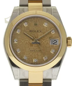 Design Replica Rolex Lady-datejust 178243 Caliber 2235 Automatic Movement 31mm Steel Case Womens Watch