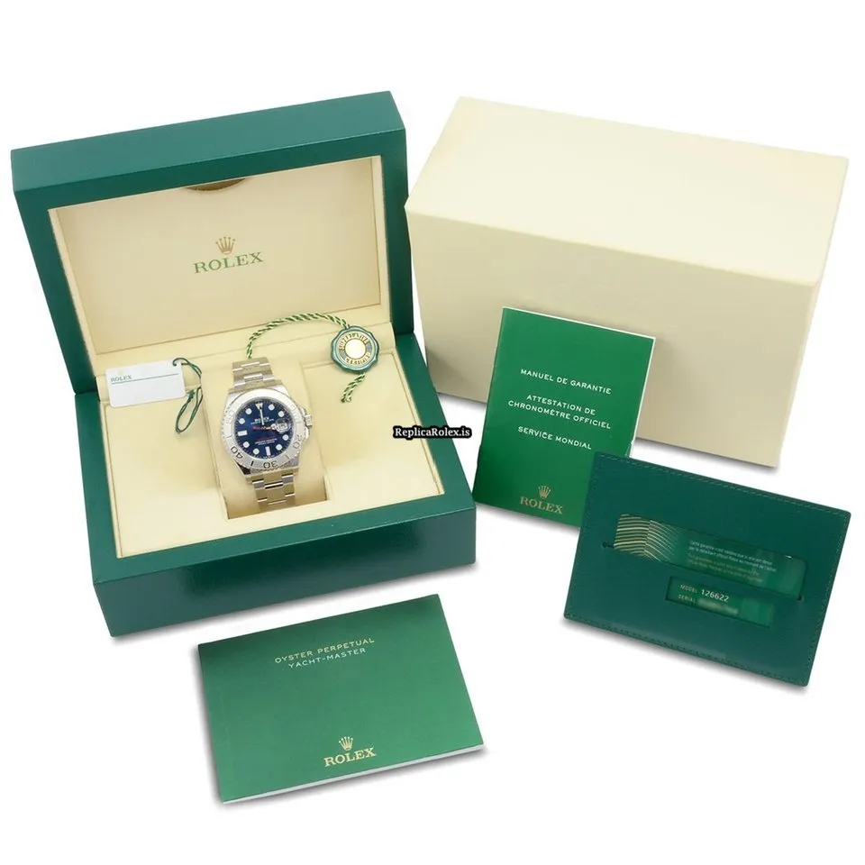 Excellent Fake Rolex Yacht-master 40 126622 Caliber 3235 Automatic Movement 40mm Steel Case Mens/unisex Watch - Image 5
