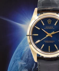 Fabulous Replica Rolex Oyster Perpetual 14208 Automatic Movement 34mm Yellow Gold Case Mens/unisex Watch