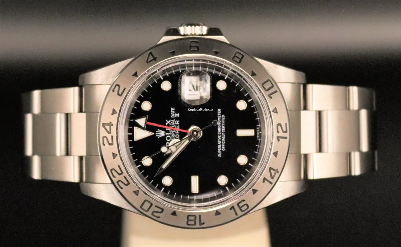 Trustworthy Clone Rolex Explorer II 16570 Caliber 3185 Automatic Movement 39mm Steel Case Mens/unisex Watch - Image 2