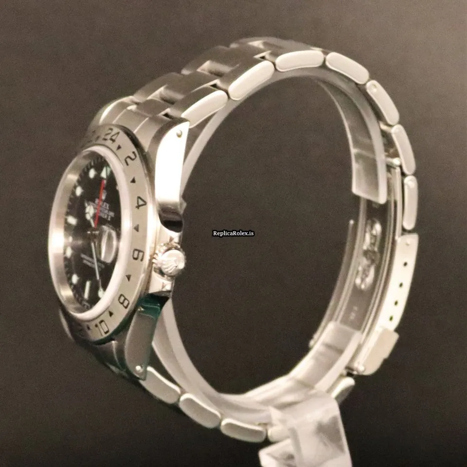 Trustworthy Clone Rolex Explorer II 16570 Caliber 3185 Automatic Movement 39mm Steel Case Mens/unisex Watch - Image 4