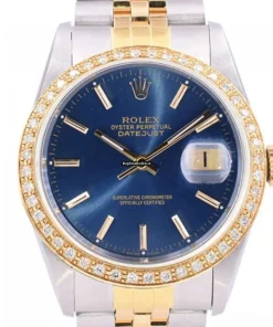 Superior Replica Rolex Datejust 16233 Caliber 3135 Automatic Movement 36mm Gold/steel Case Mens/unisex Watch