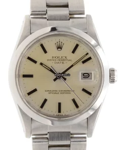 Unique Fake Rolex Oyster Perpetual Date 15000 Caliber 3035 Automatic Movement 34mm Steel Case Mens/unisex Watch
