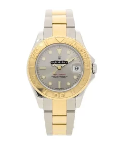 Superb Replica Rolex Yacht-master 168623 Caliber 2235 Automatic Movement 35mm Gold/steel Case Mens/unisex Watch