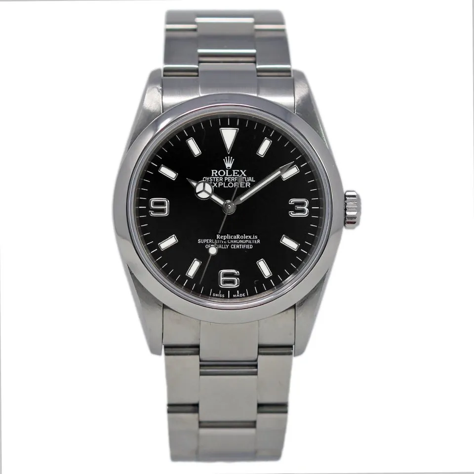 1:1 Knockoff Rolex Explorer 114270 Automatic Movement 36mm Steel Case Mens/unisex Watch - Image 2