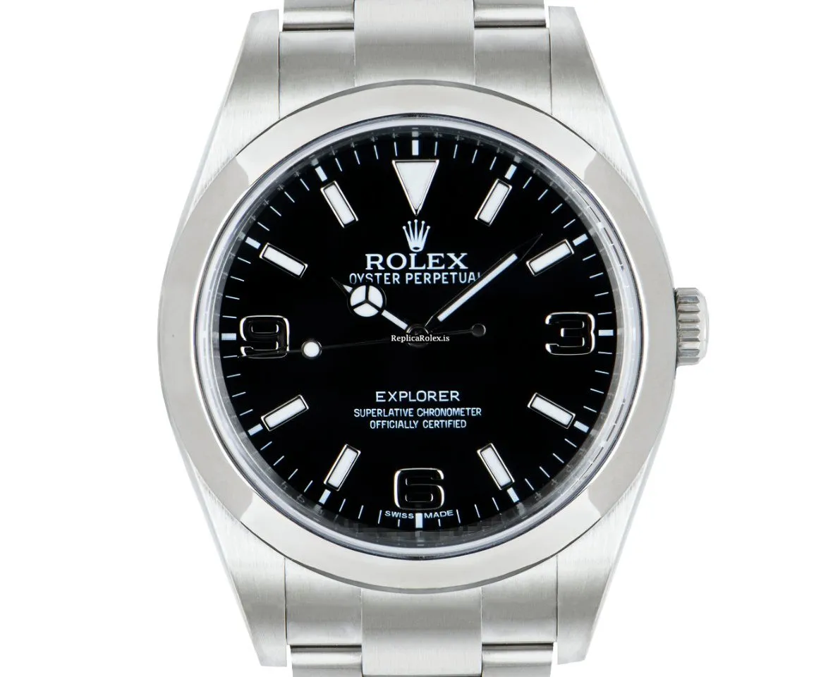 Superior Replica Rolex Explorer 214270 Caliber 3132 Automatic Movement 39mm Steel Case Mens/unisex Watch - Image 2
