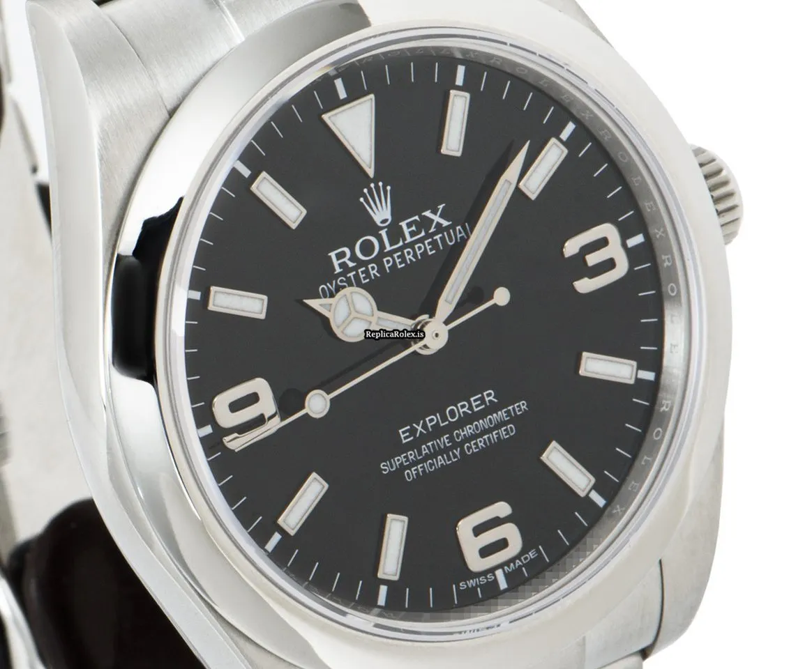 Superior Replica Rolex Explorer 214270 Caliber 3132 Automatic Movement 39mm Steel Case Mens/unisex Watch - Image 4