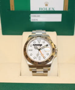 Ideal Replicas Rolex Explorer II 216570 Caliber 3187 Automatic Movement 42mm Steel Case Mens/unisex Watch