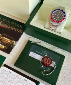 Unique Fakes Rolex Gmt-master II 16710 Caliber 3186 Automatic Movement 40mm Steel Case Mens/unisex Watch
