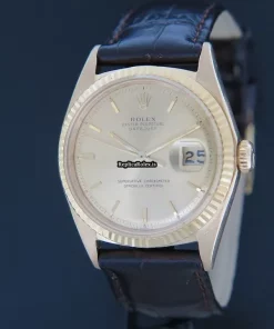 Aaa Replica Rolex Datejust 1601 Automatic Movement 36mm Yellow Gold Case Mens/unisex Watch