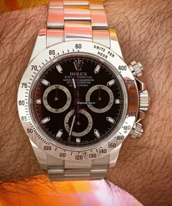 Terrific Fake Rolex Daytona 116520 Caliber 4130 Automatic Movement 40mm Steel Case Mens/unisex Watch