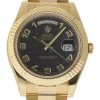 Marvellous Imitation Rolex Day-date II 218238 Caliber 3156 Automatic Movement 41mm Yellow Gold Case Mens/unisex Watch