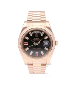 Special Replica Rolex Day-date II 218235 Automatic Movement 41mm Rose Gold Case Mens/unisex Watch