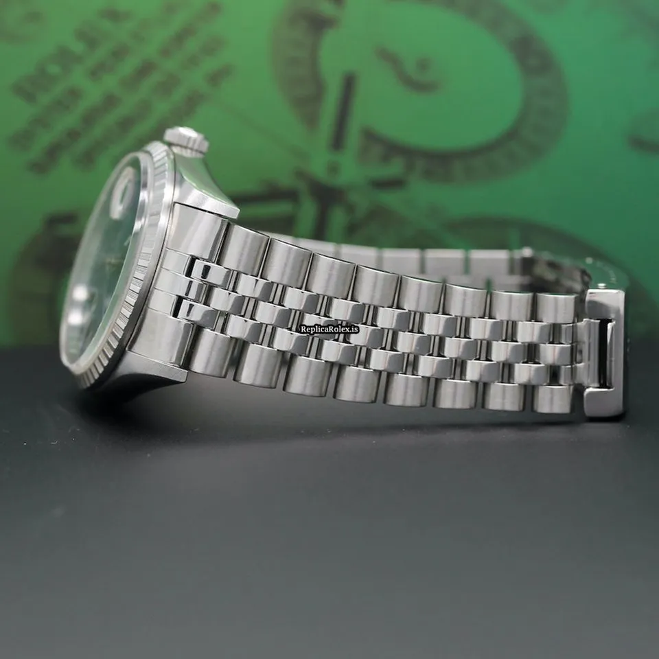Inexpensive Fake Rolex Datejust 16220 Caliber 3135 Automatic Movement 36x44mm Steel Case Mens/unisex Watch - Image 10
