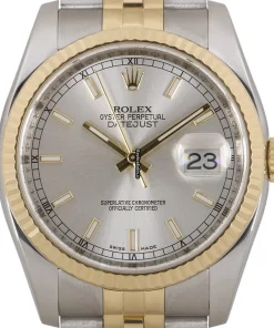 Wholesale Replica Rolex Datejust 116233 Automatic Movement 36mm Gold/steel Case Mens/unisex Watch