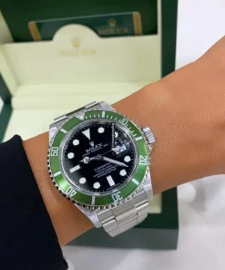 Amazing Fake Rolex Submariner Date 16610lv Caliber 3135 Automatic Movement 40mm Steel Case Mens/unisex Watch