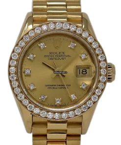 Fabulous Replica Rolex Lady-datejust 69178 Automatic Movement 26mm Yellow Gold Case Womens Watch