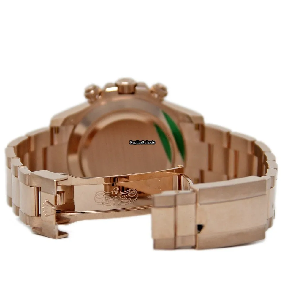 Neat Replica Rolex Daytona 116505 Automatic Movement 40mm Rose Gold Case Mens/unisex Watch - Image 4