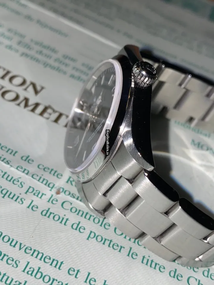 Marvellous Replica Rolex Explorer 14270 Caliber 3000 Automatic Movement 36x43mm Steel Case Mens/unisex Watch - Image 8