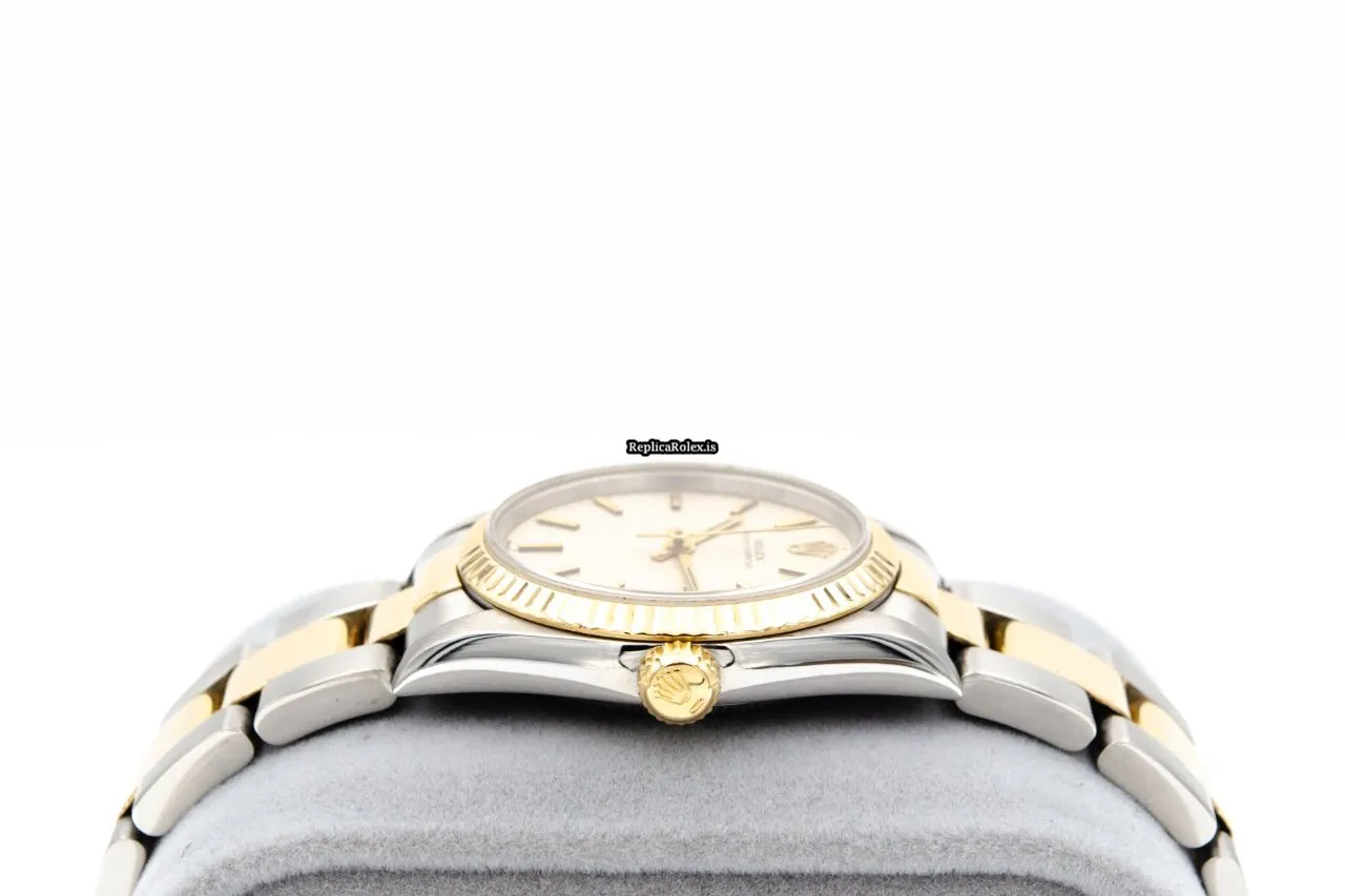 Wholesale Replica Rolex Oyster Perpetual 31 67513 Caliber 2130 Automatic Movement 31mm Gold/steel Case Mens/unisex Watch - Image 4